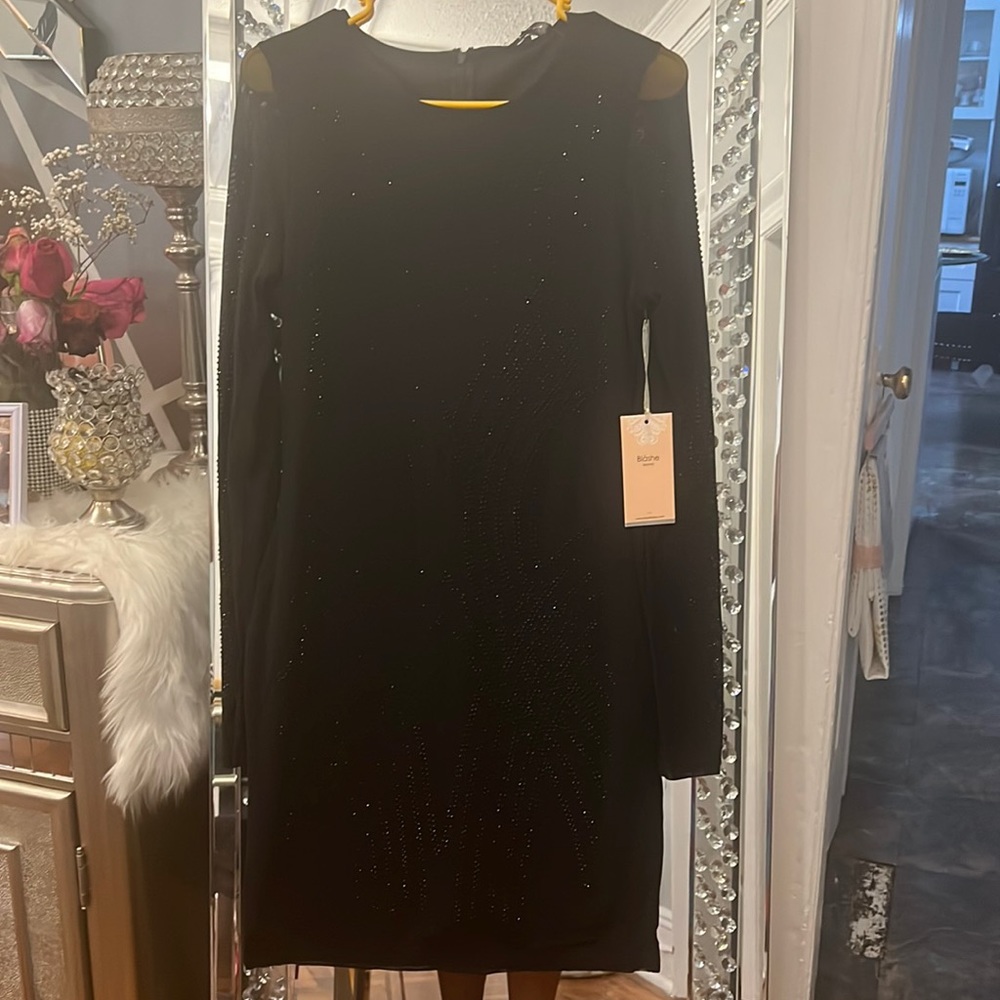 SHINE BLACK DRESS